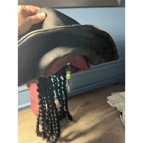 Disney Parks Pirates of the Caribbean Jack Sparrow Adult Cosplay Hat - Picture 2 of 5